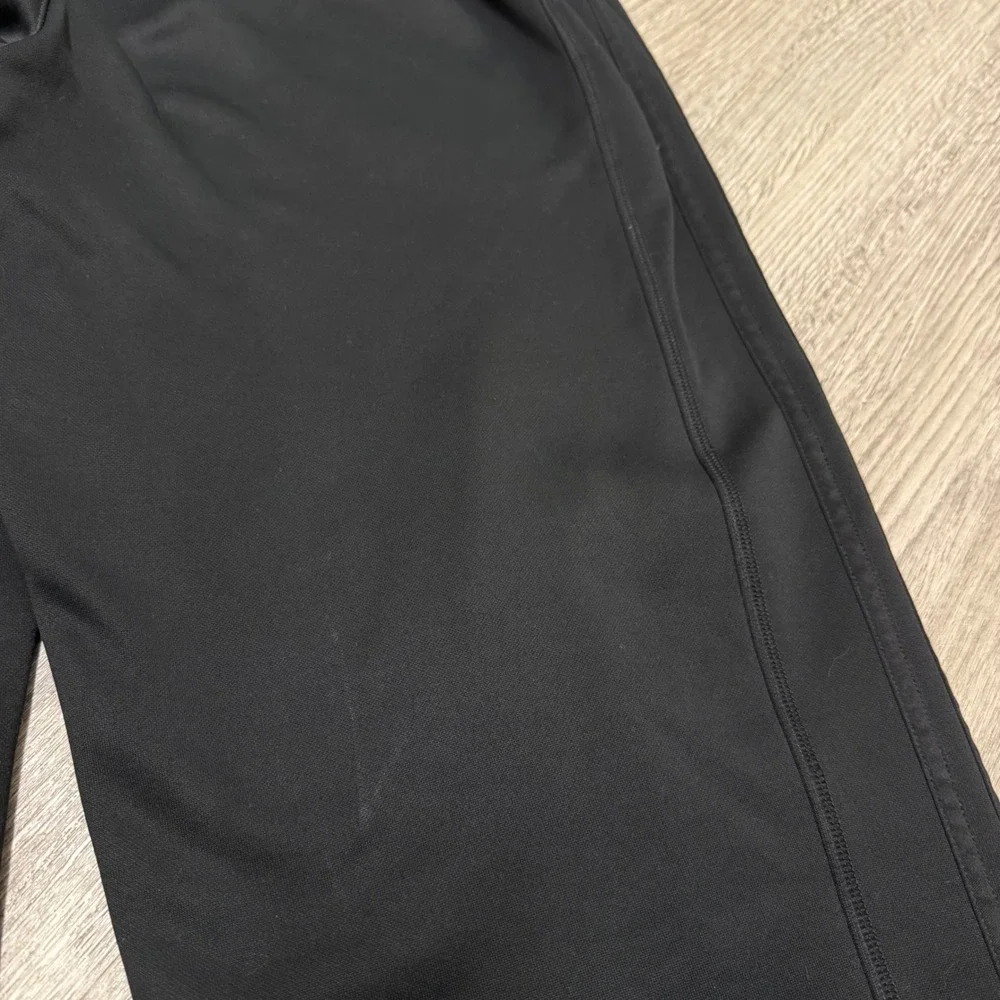 Adidas Climawarm Mens Black Fleece Lined Athletic Track Pants Size‎ Large